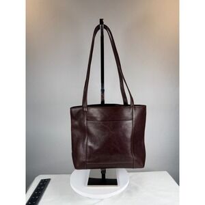Genuine Leather Brown Shoulder Tote Bag Made in Colombia Women's Handbag